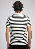 Lee Cooper Yuvarlak Yaka Gri Erkek T-Shirt 252 LCM 242064 EDDY EKRU-GRİ