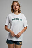 Nina Kadın O Yaka T-Shirt Beyaz