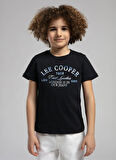 Lee Cooper Baskılı Lacivert Erkek Çocuk T-Shirt 252 LCB 242006