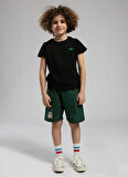 Lee Cooper Baskılı Siyah Erkek Çocuk T-Shirt 252 LCB 242008