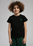 Lee Cooper Baskılı Siyah Erkek Çocuk T-Shirt 252 LCB 242008