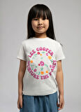 Lee Cooper Baskılı Pudra Kız Çocuk T-Shirt 252 LCG 242001