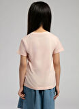 Lee Cooper Baskılı Pudra Kız Çocuk T-Shirt 252 LCG 242007
