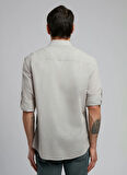 Lee Cooper Slim Fit Gri Erkek Gömlek 252 LCM 241015 DARELL GRİ