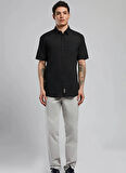 Lee Cooper Regular Fit Siyah Erkek Gömlek 252 LCM 241018 DESOLA SİYAH