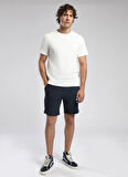 Lee Cooper Yuvarlak Yaka Beyaz Erkek T-Shirt 252 LCM 242008 NAUL BEYAZ