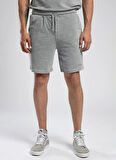 Lee Cooper Regular Fit Gri Erkek Şort 252 LCM 221019 NAUTSA GRİ