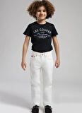 Lee Cooper Normal Bel Beyaz Erkek Çocuk Denim Pantolon 252 LCB 121002