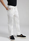 Lee Cooper Normal Bel Beyaz Erkek Çocuk Denim Pantolon 252 LCB 121002