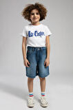Chester 2 Erkek Çocuk Jean Şort Denim