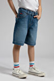 Chester 2 Erkek Çocuk Jean Şort Denim