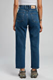 Clara Kadın Jean Pantolon Posey Blue Mid