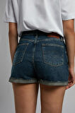 Holly 1 Kadın Jean Şort Denim