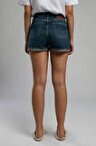 Holly 1 Kadın Jean Şort Denim