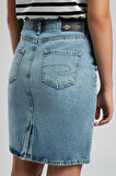 Lami 2 Kadın Jean Etek Denim