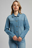 Linda Kadın Jean Ceket Denim