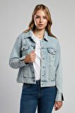 Valery Kadın Jean Ceket Denim