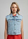 Lee Cooper Kadın Yelek 252 LCF 135002 ZANE DENIM