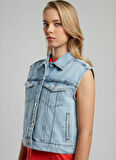 Lee Cooper Kadın Yelek 252 LCF 135002 ZANE DENIM