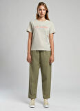 Lee Cooper Standart Bel Tapered Fit Açık Haki Kadın Pantolon 252 LCF 221002 ALBERTA A. HAKİ