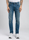 Lee Cooper Normal Bel Slim Straight Erkek Denim Pantolon 252 LCM 121020 JAGGER CARMEN BLUE