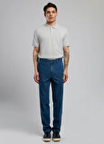 Lee Cooper Normal Bel Slim Straight Mavi Erkek Denim Pantolon 252 LCM 121077 CHASE MARCELO DARK