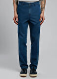 Lee Cooper Normal Bel Slim Straight Mavi Erkek Denim Pantolon 252 LCM 121077 CHASE MARCELO DARK