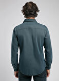 Lee Cooper Slim Fit Erkek Denim Gömlek 252 LCM 141002 WORNER 2 DENIM