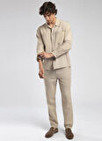 Lee Cooper Normal Bel Regular Tapered Bej Erkek Chino Pantolon 252 LCM 221006 ZARSE 2 BEJ