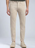 Lee Cooper Normal Bel Slim Tapered Bej Erkek Chino Pantolon 252 LCM 221008 LONCE BEJ