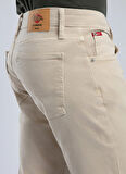 Lee Cooper Normal Bel Slim Tapered Bej Erkek Chino Pantolon 252 LCM 221008 LONCE BEJ