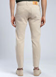Lee Cooper Normal Bel Slim Tapered Bej Erkek Chino Pantolon 252 LCM 221008 LONCE BEJ