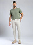 Lee Cooper Normal Bel Slim Tapered Taş Erkek Chino Pantolon 252 LCM 221008 LONCE TAŞ