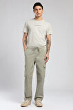 Jogger Cargo Erkek Dokuma Pantolon Haki