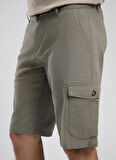 Lee Cooper Relaxed Haki Erkek Şort 252 LCM 221013 MAN 1 HAKİ