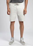 Lee Cooper Relaxed Ekru Erkek Şort 252 LCM 221014 BURF EKRU