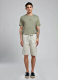 Lee Cooper Regular Fit Bej Erkek Şort 252 LCM 221018 JOAN BEJ