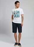 Lee Cooper Regular Fit Lacivert Erkek Şort 252 LCM 221018 JOAN LACİVERT