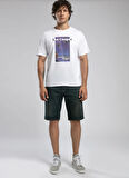 Lee Cooper Yuvarlak Yaka Beyaz Erkek T-Shirt 252 LCM 242052 ENRIC BEYAZ