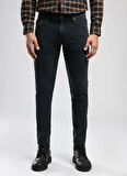 Lee Cooper Normal Bel Slim Straight Mavi Erkek Denim Pantolon 261 LCM 121006 JAGGER GERMANKE OD