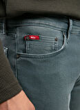 Lee Cooper Normal Bel Slim Straight Mavi Erkek Denim Pantolon 261 LCM 121008 JAGGER ABIGAIL IG