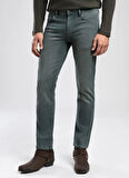 Lee Cooper Normal Bel Slim Straight Mavi Erkek Denim Pantolon 261 LCM 121008 JAGGER ABIGAIL IG
