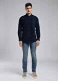 Lee Cooper Normal Bel Slim Straight Mavi Erkek Denim Pantolon 261 LCM 121009 JAGGER HANCOCK LIGHT