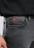 Lee Cooper Normal Bel Slim Straight Gri Erkek Denim Pantolon 261 LCM 121013 JAGGER ALDORA VBL
