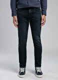 Lee Cooper Normal Bel Slim Straight Mavi Erkek Denim Pantolon 261 LCM 121017 JAGGER KAI ISL BLACK