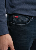 Lee Cooper Normal Bel Slim Straight Mavi Erkek Denim Pantolon 261 LCM 121017 JAGGER KAI ISL BLACK