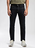 Lee Cooper Normal Bel Slim Straight Mavi Erkek Denim Pantolon 261 LCM 121018 JAGGER FERB SRT RAW