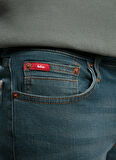 Lee Cooper Normal Bel Slim Straight Mavi Erkek Denim Pantolon 261 LCM 121021 JAGGER GAWAIN STORMY