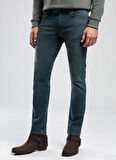 Lee Cooper Normal Bel Slim Straight Mavi Erkek Denim Pantolon 261 LCM 121021 JAGGER GAWAIN STORMY