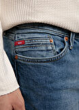 Lee Cooper Normal Bel Slim Fit Mavi Erkek Denim Pantolon 261 LCM 121031 JACK EDDIE STONE